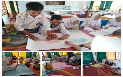 Kelas X Fase E SMA Negeri 1 Wonosegoro melaksanakan P5 Kurikulum Merdeka dengan tema: Kearifan Lokal