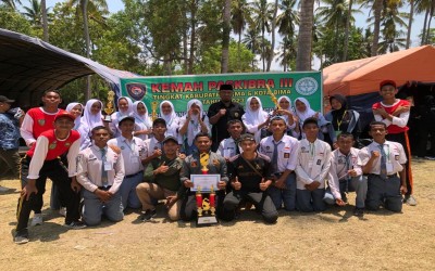 PASKIB SMA Negeri 1 Wonosegoro RAIH JUARA UMUM PADA KEMAH PASKIBRA-III SE-KABUPATEN DAN KOTA BIMA